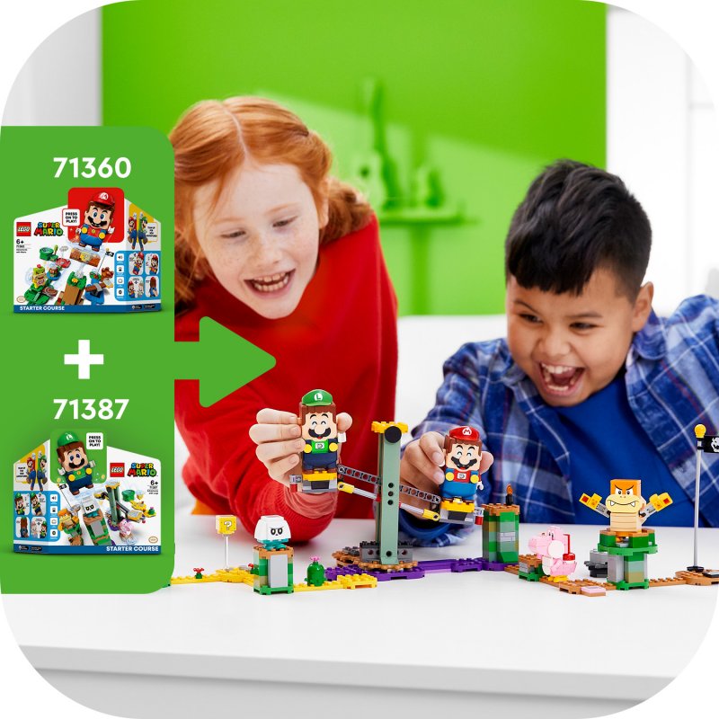 LEGO® Super Mario™ 71387 Dobrodružství s Luigim – startovací set