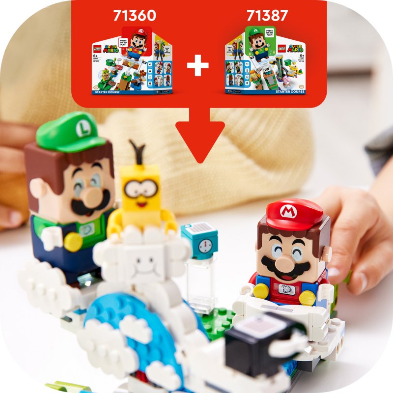 LEGO® Super Mario™ 71389 Lakitu a svět obláčků – rozšiřující set