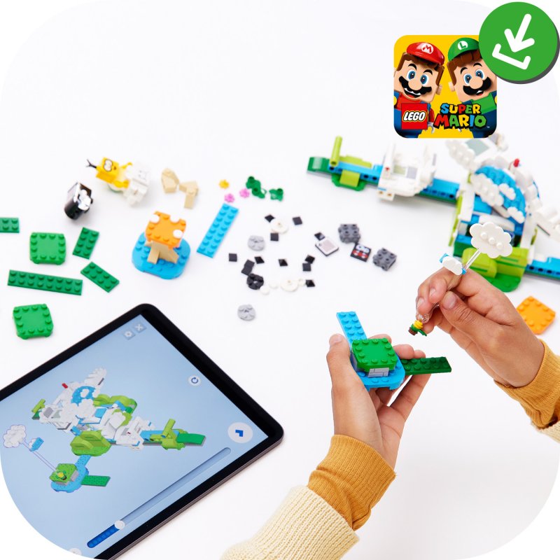 LEGO® Super Mario™ 71389 Lakitu a svět obláčků – rozšiřující set