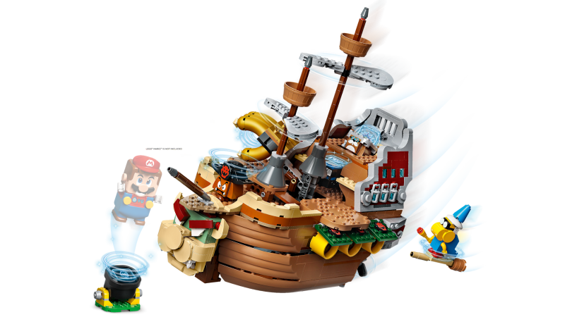 LEGO® Super Mario™ 71391 Bowserova vzducholoď – rozšiřující set