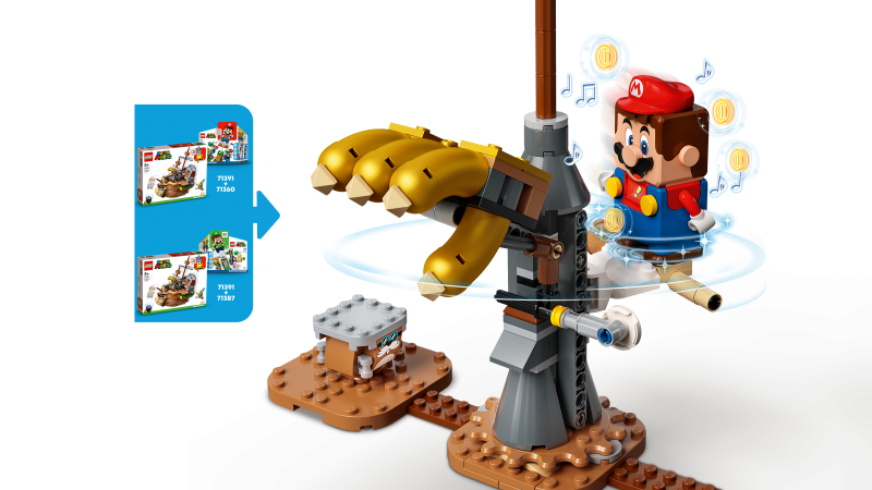 LEGO® Super Mario™ 71391 Bowserova vzducholoď – rozšiřující set