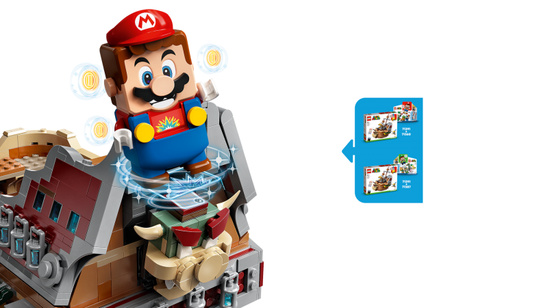 LEGO® Super Mario™ 71391 Bowserova vzducholoď – rozšiřující set