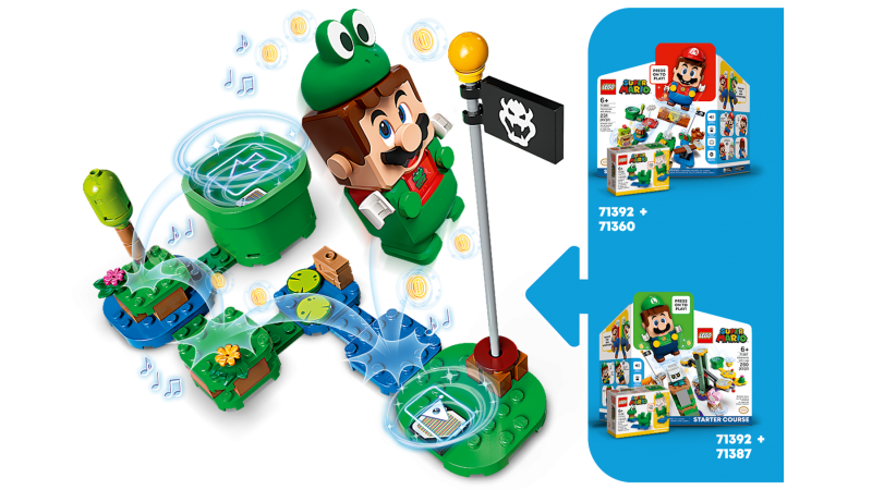 LEGO® Super Mario™ 71392 Žába Mario – obleček