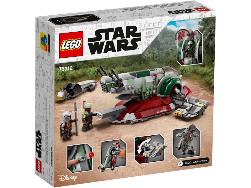 LEGO® Star Wars™ 75312 Boba Fett a jeho kosmická loď