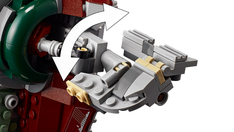 LEGO® Star Wars™ 75312 Boba Fett a jeho kosmická loď