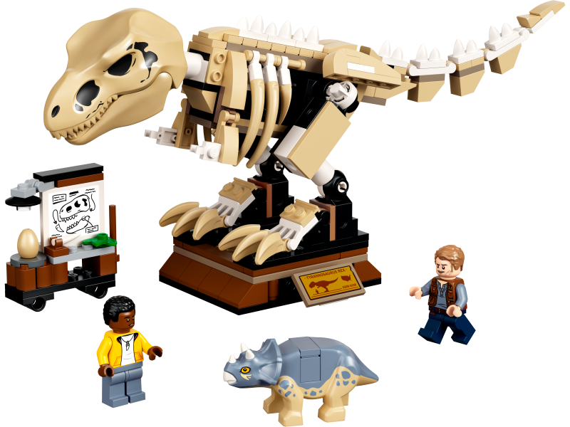 LEGO® Jurassic World™ 76940 Výstava fosílií T-rexe