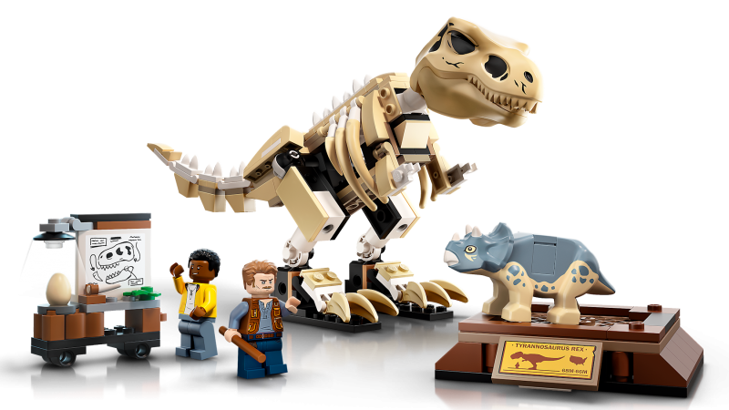 LEGO® Jurassic World™ 76940 Výstava fosílií T-rexe