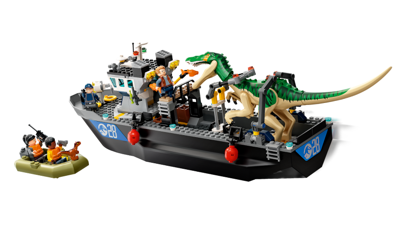 LEGO® Jurassic World™ 76942 Útěk baryonyxe z lodě