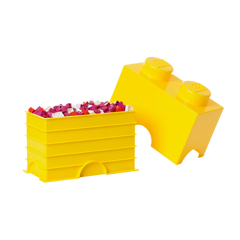 LEGO® úložný box 2 tmavě zelená