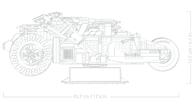 LEGO® DC Batman™ 76240 Batmobil Tumbler