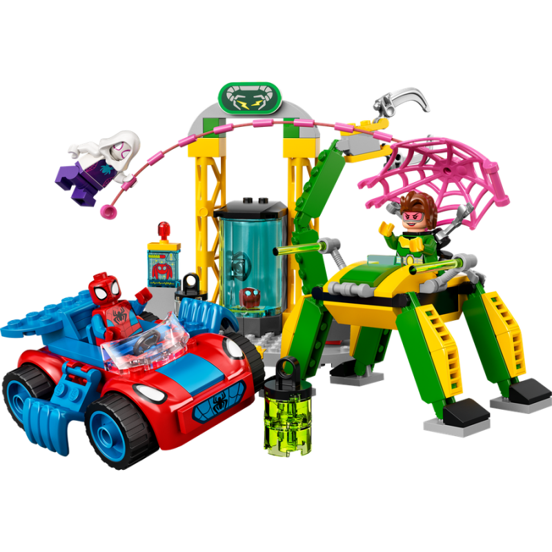 LEGO® Marvel 10783 Spider-Man v laboratoři Doc Ocka