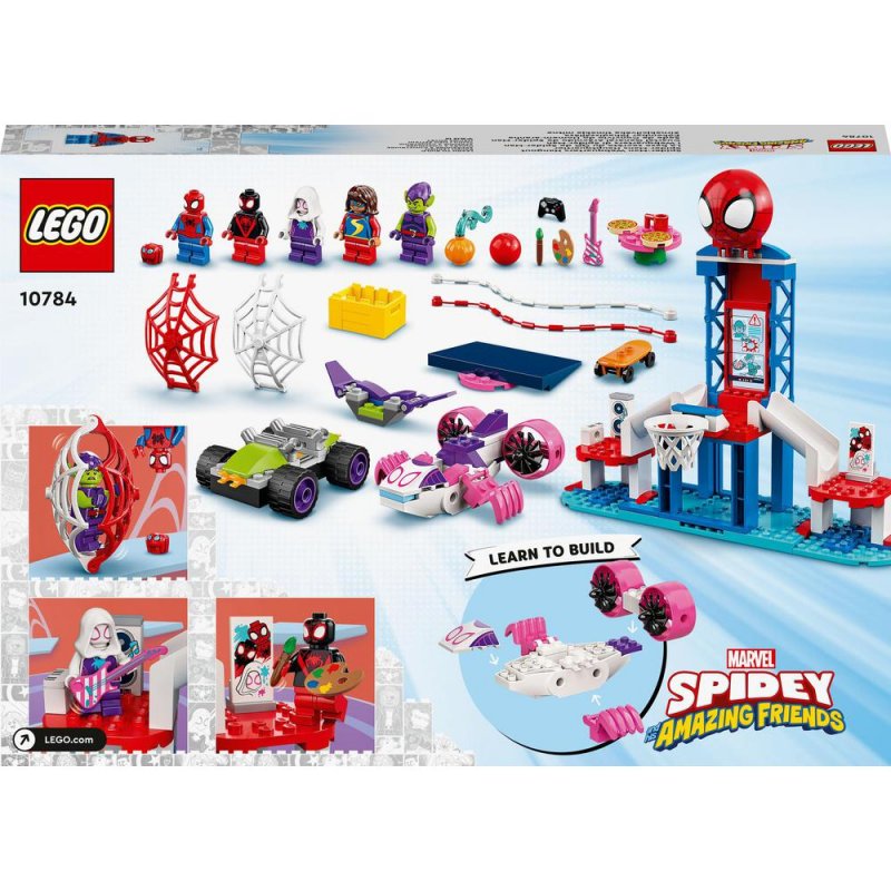 LEGO® Marvel 10784 Spider-Man a pavoučí základna