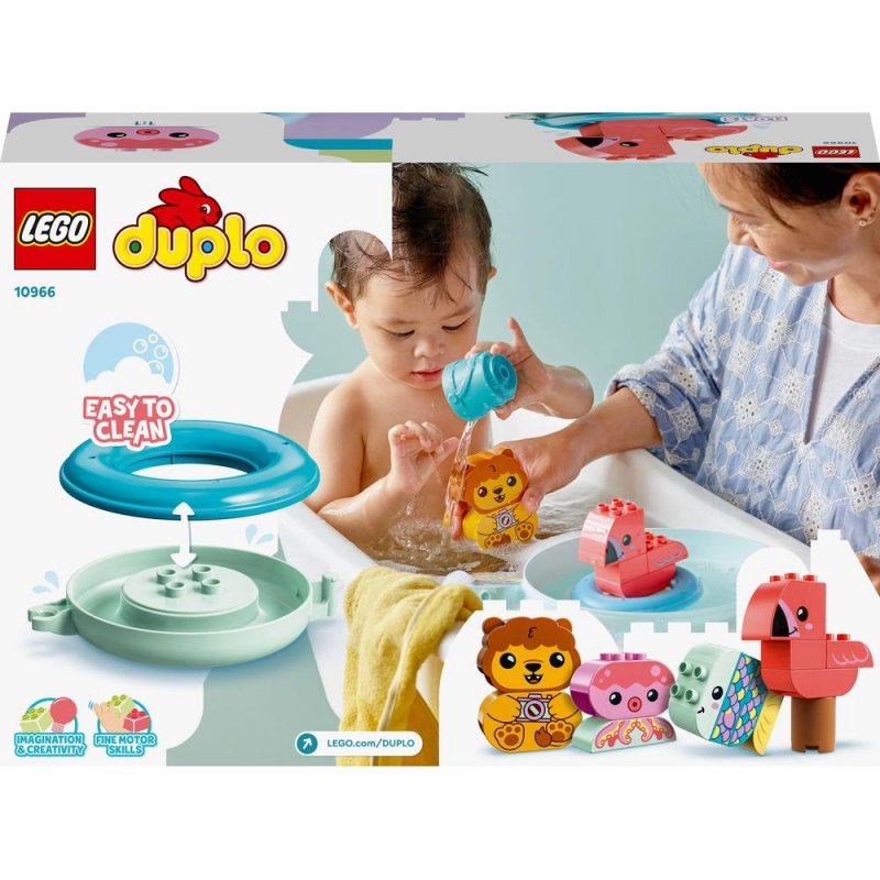 LEGO® DUPLO® 10966 Legrace ve vaně: Plovoucí ostrov se zvířátky