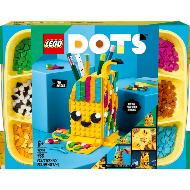 LEGO® DOTS 41948 Stojánek na tužky – roztomilý banán