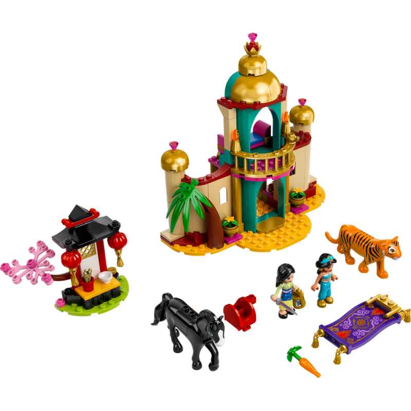 LEGO® │ Disney 43208 Dobrodružství Jasmíny a Mulan