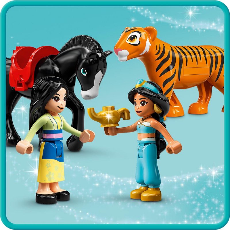 LEGO® │ Disney 43208 Dobrodružství Jasmíny a Mulan