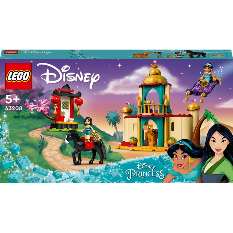 LEGO® ǀ Disney 43208 Dobrodružství Jasmíny a Mulan