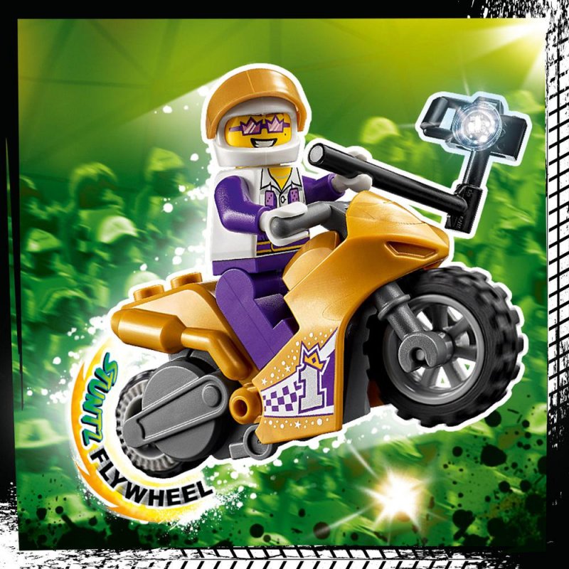 LEGO® City 60309 Kaskadérská motorka se selfie tyčí