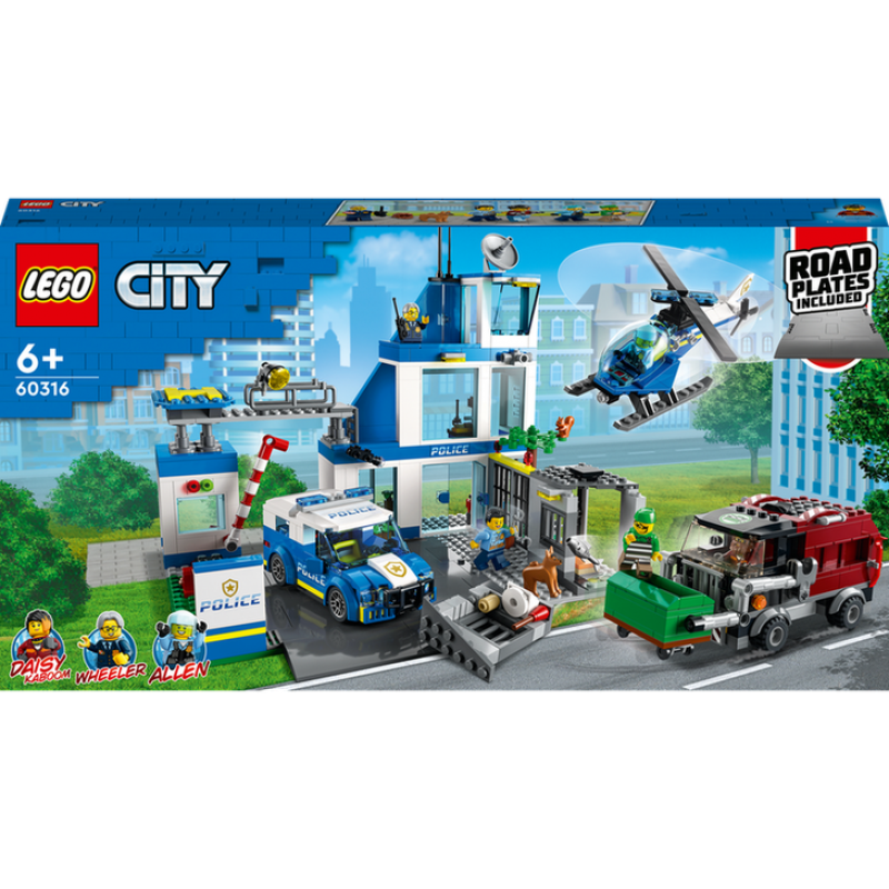 LEGO® City 60316 Policejní stanice