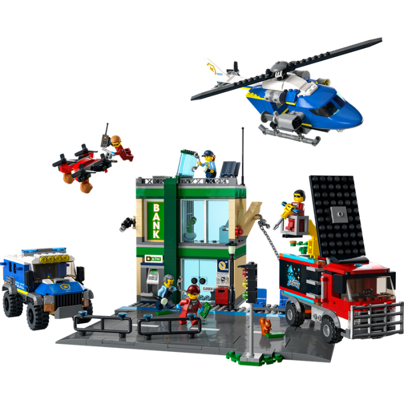 LEGO® City 60317 Policejní honička v bance