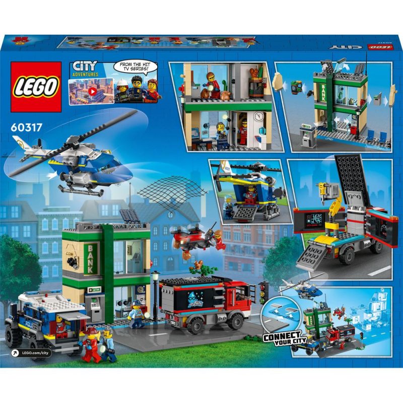 LEGO® City 60317 Policejní honička v bance