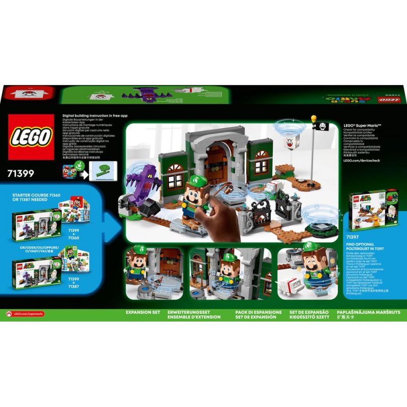 LEGO® Super Mario™ 71399 Luigiho sídlo – Vchod – rozšiřující set