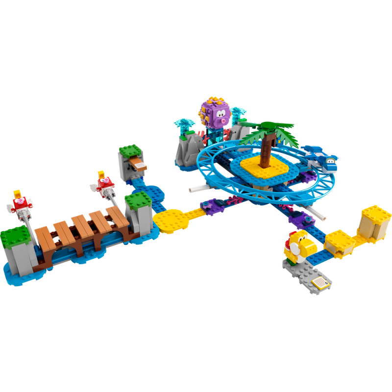 LEGO® Super Mario™ 71400 Plážová jízda s Big Urchinem – rozšiřující set