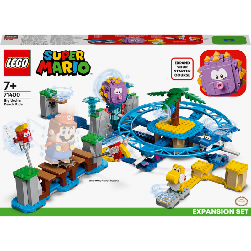 LEGO® Super Mario™ 71400 Plážová jízda s Big Urchinem – rozšiřující set