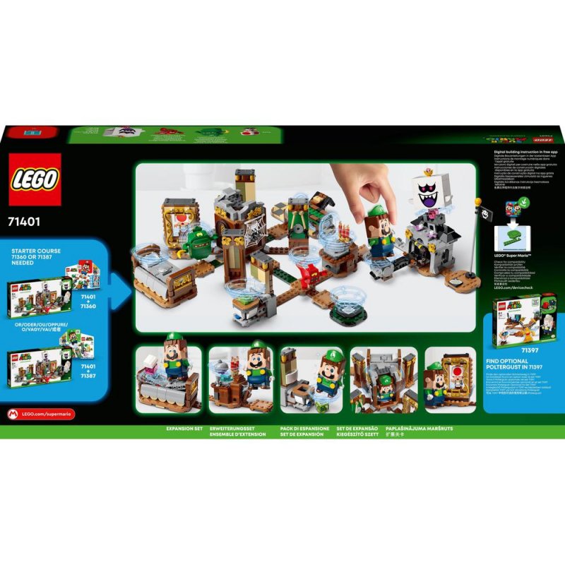 LEGO® Super Mario™ 71401 Luigiho sídlo – Na strašenou – rozšiřující set