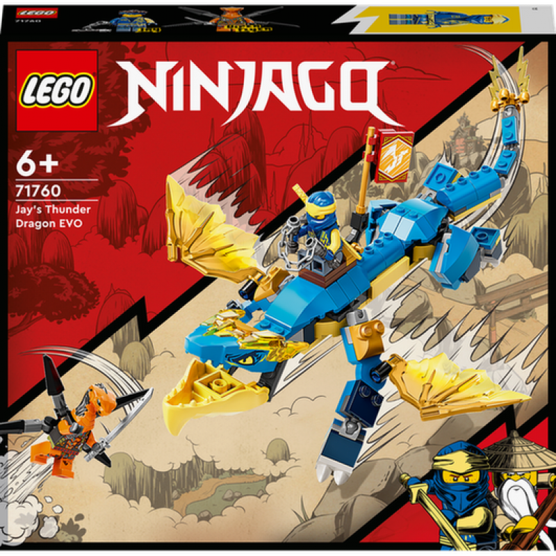 LEGO® NINJAGO® 71760 Jayův bouřlivý drak EVO