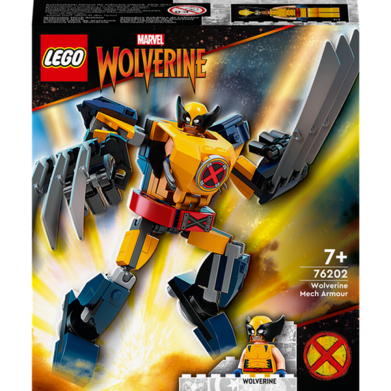 LEGO® Marvel 76202 Wolverinovo robotické brnění