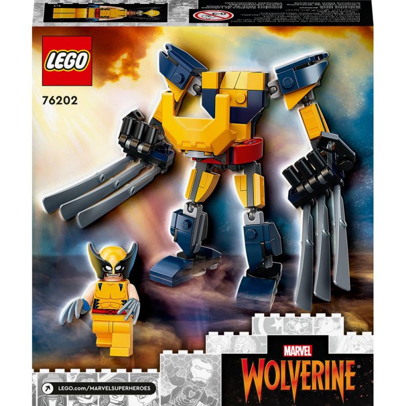 LEGO® Marvel 76202 Wolverinovo robotické brnění