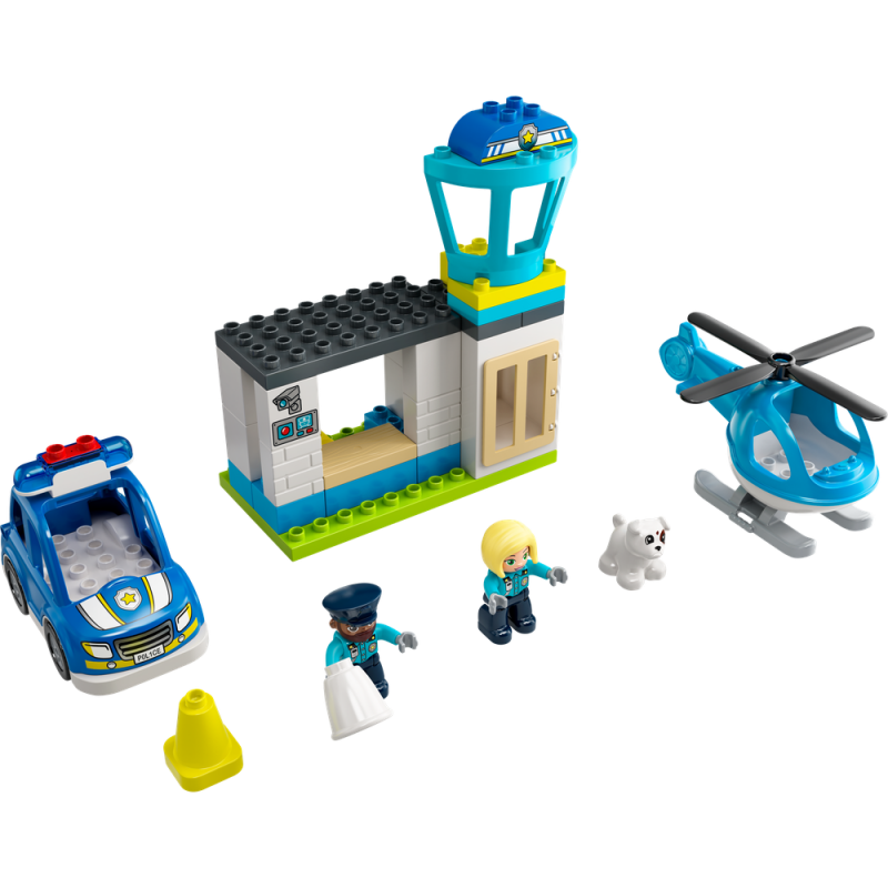 LEGO® DUPLO® 10959 Policejní stanice a vrtulník