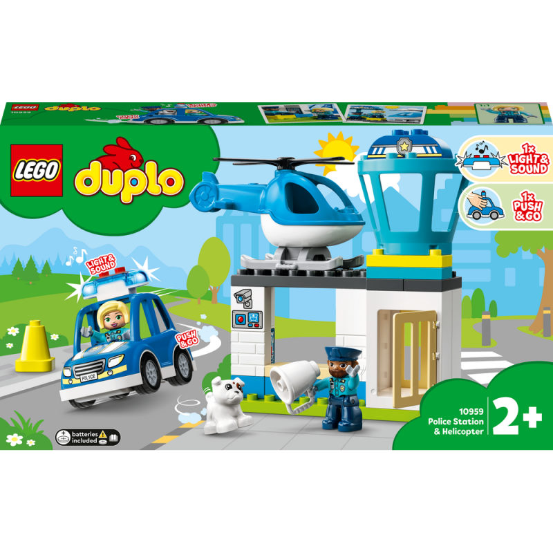 LEGO® DUPLO® 10959 Policejní stanice a vrtulník