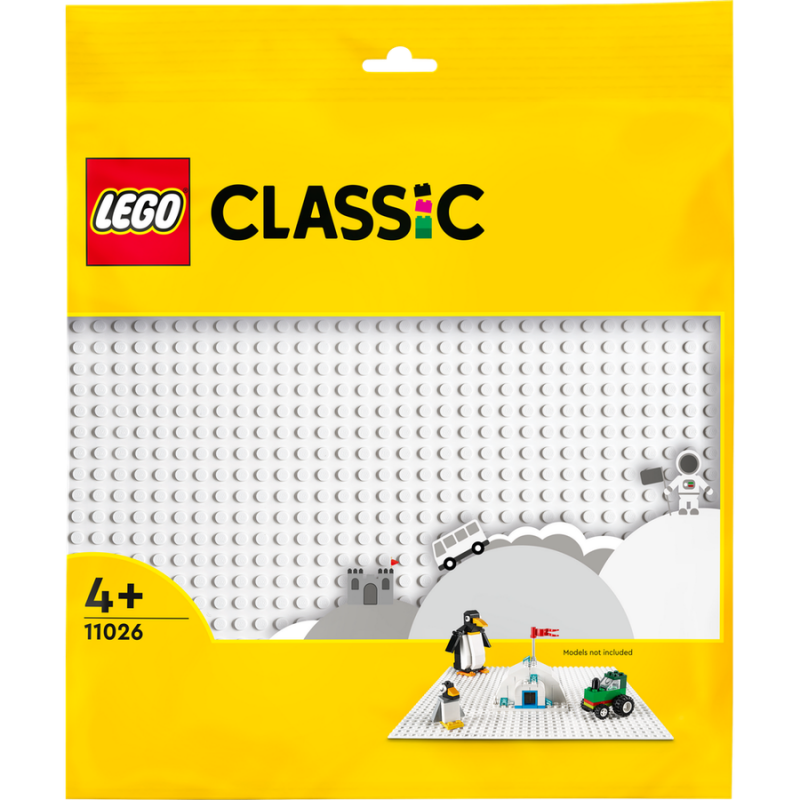 LEGO® Classic 11026 Bílá podložka na stavění