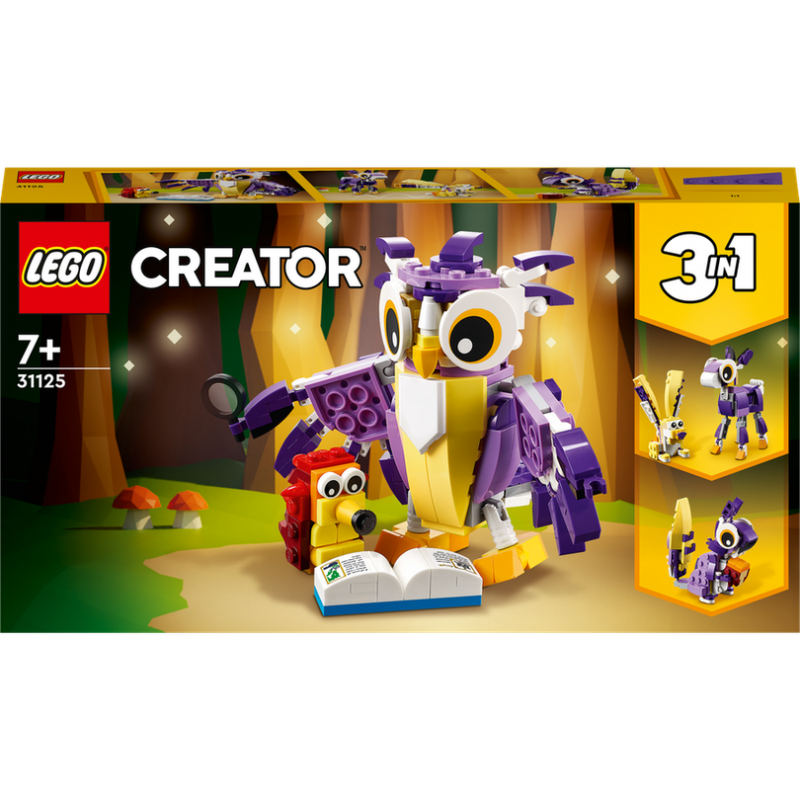 LEGO® Creator 31125 Zvířátka z kouzelného lesa