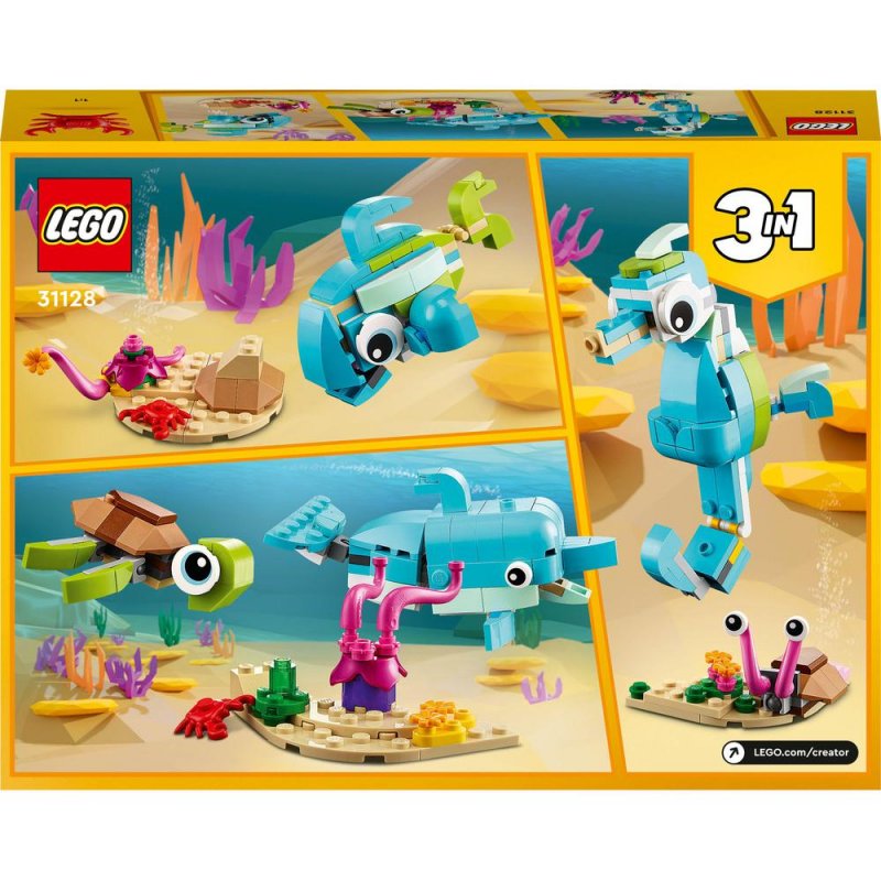 LEGO® Creator 31128 Delfín a želva