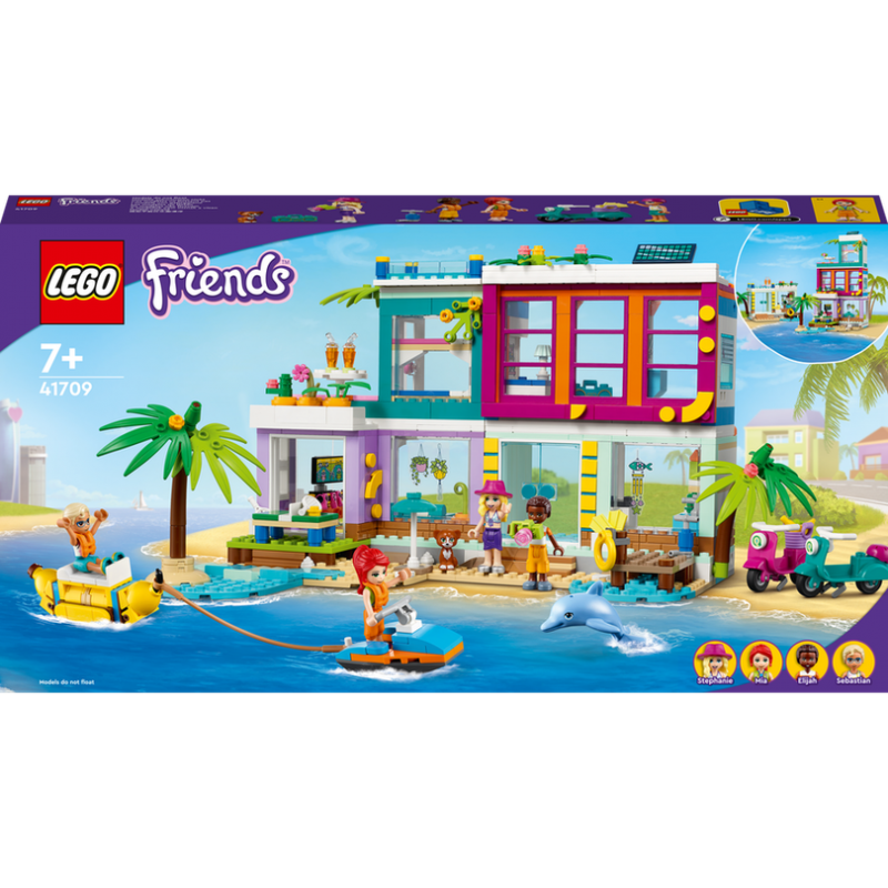 LEGO® Friends 41709 Prázdninový domek na pláži