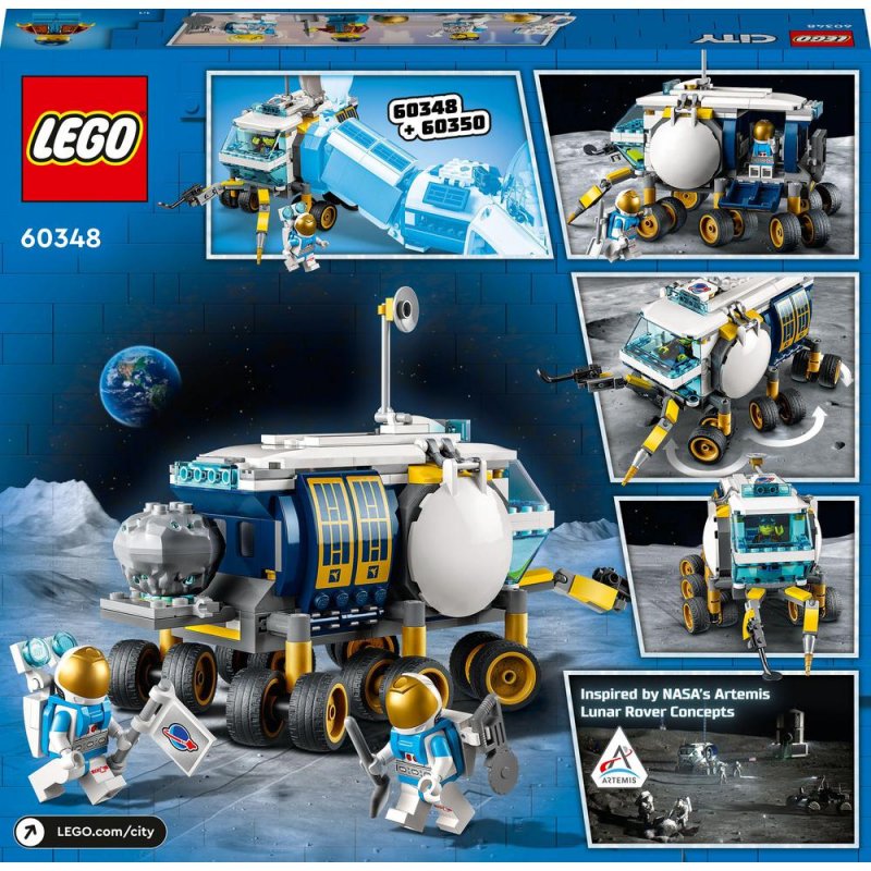 LEGO® City 60348 Lunární průzkumné vozidlo