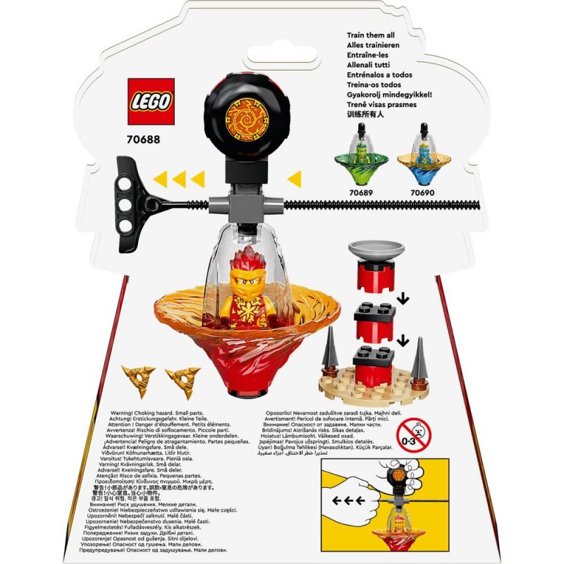 LEGO® NINJAGO® 70688 Kaiův nindžovský trénink Spinjitzu
