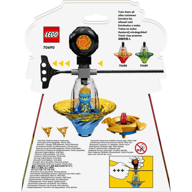 LEGO® NINJAGO® 70690 Jayův nindžovský trénink Spinjitzu