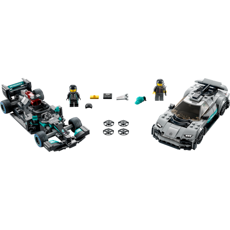 LEGO® Speed Champions 76909 Mercedes-AMG F1 W12 E Performance a Mercedes-AMG Project One