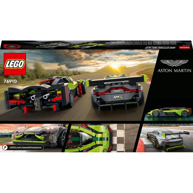 LEGO® Speed Champions 76910 Aston Martin Valkyrie AMR Pro a Aston Martin Vantage GT3