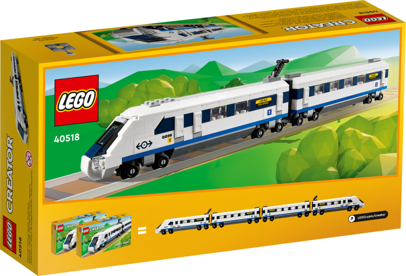 LEGO® Creator 40518 Vysokorychlostní vlak