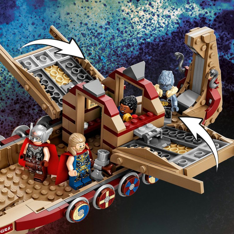 LEGO® Marvel 76208 Loď s kozím spřežením