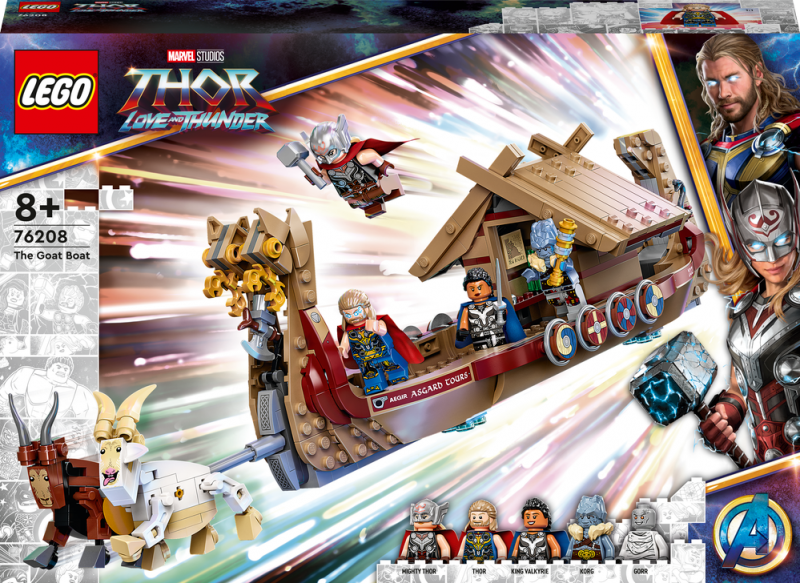 LEGO® Marvel 76208 Loď s kozím spřežením