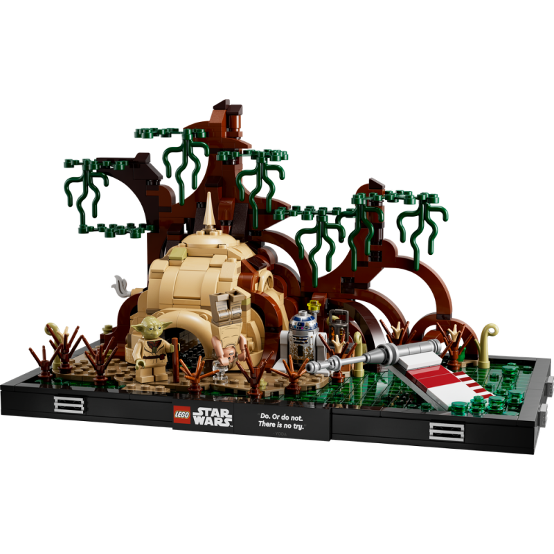 LEGO® Star Wars™ 75330 Jediský trénink na planetě Dagobah™ – diorama