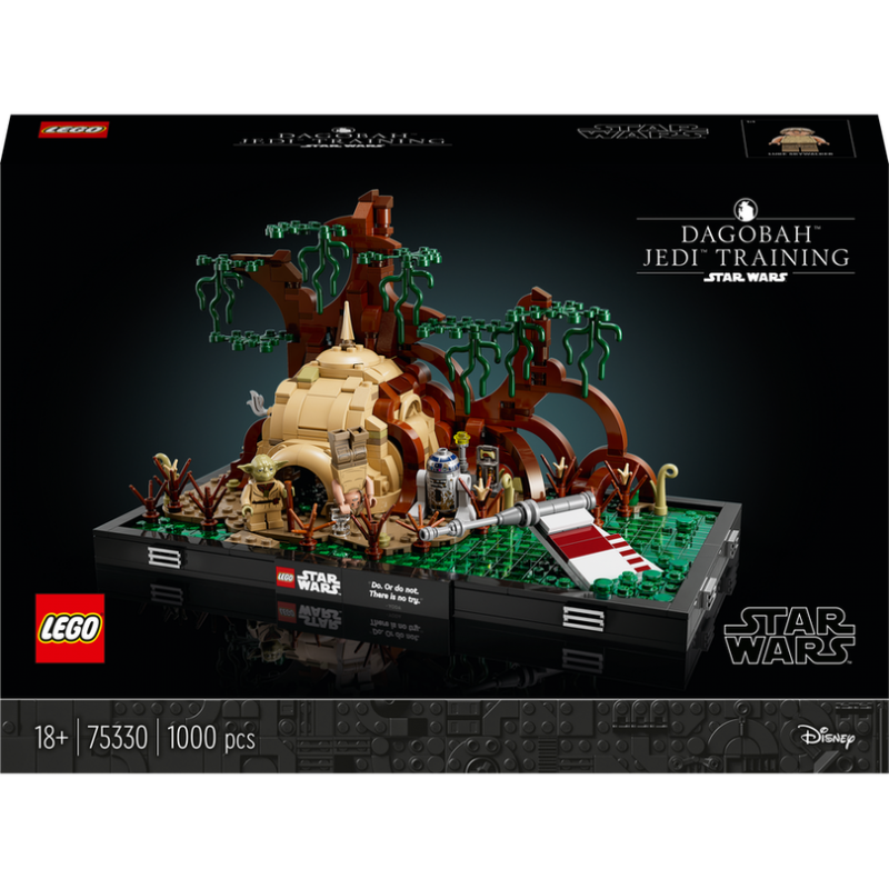 LEGO® Star Wars™ 75330 Jediský trénink na planetě Dagobah™ – diorama