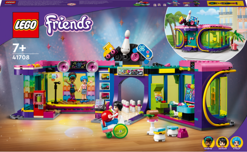 LEGO® Friends 41708 Diskotéka na kolečkových bruslích