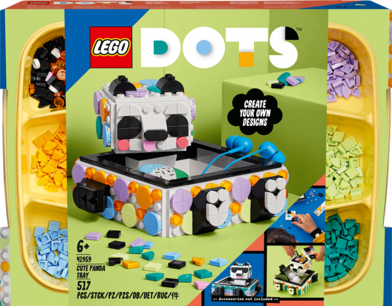 LEGO® DOTS 41959 Roztomilá pandí přihrádka